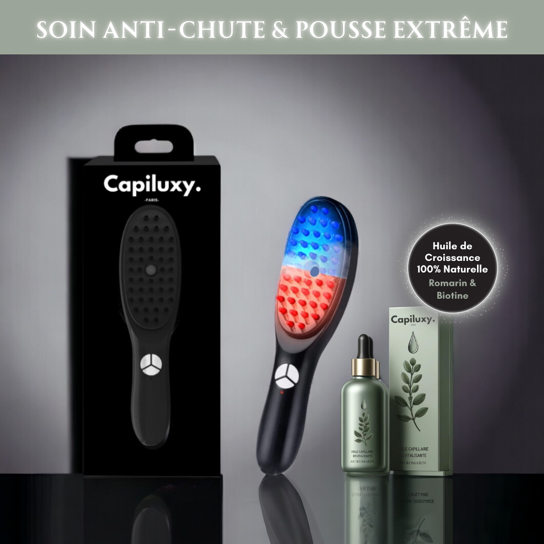 Brosse VitalHairCare - Soin Anti-Chute et Stimulant